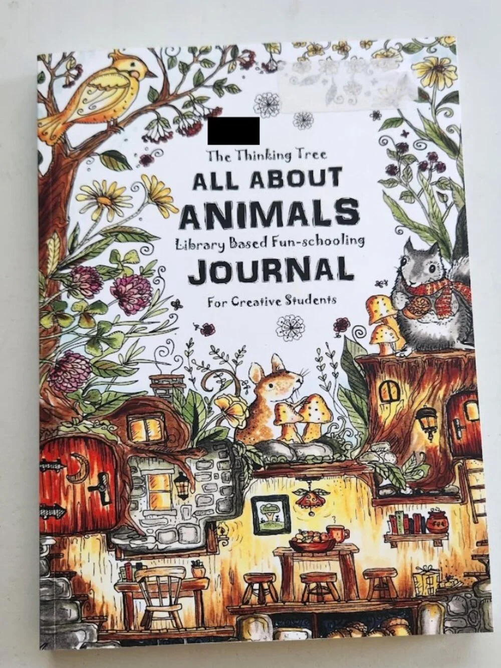 All About Animals Journal Workbook Activity Book Nature Homeschool Homeschooling